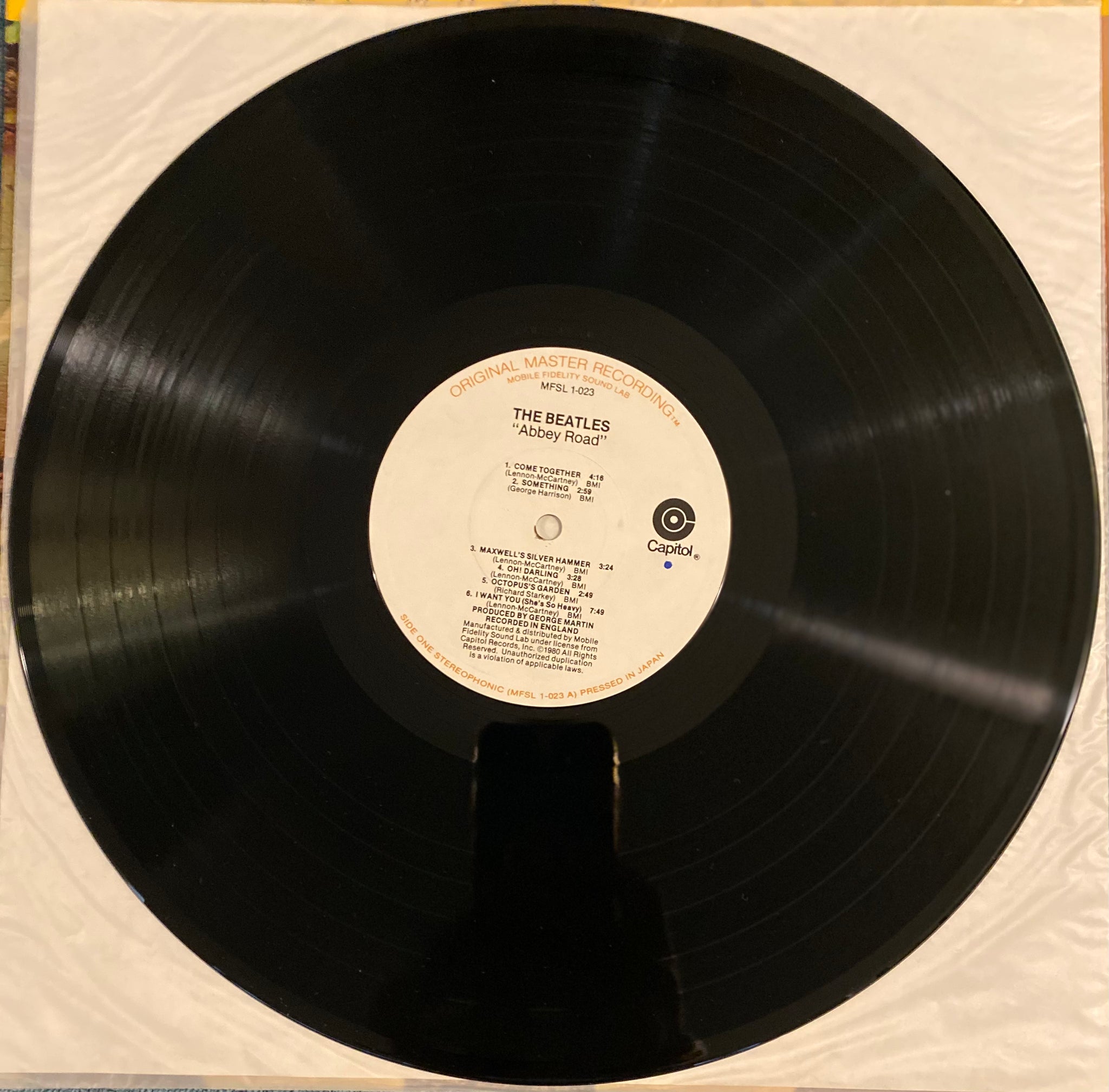 The Beatles - Abbey Road OMR, Limited Edition 1980. – Turntable