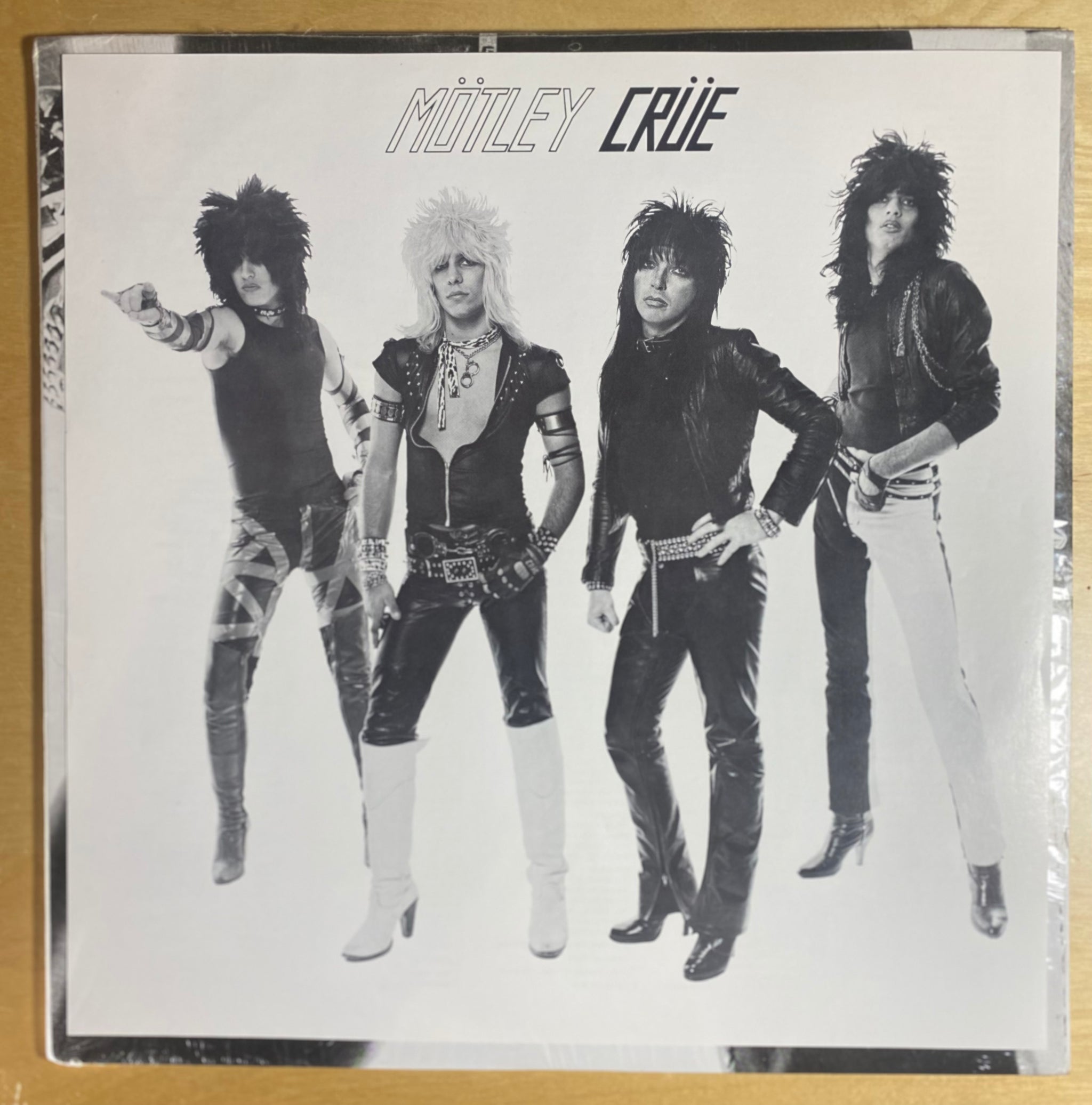 Motley Crue (1981)Too Fast For Love-Lp Leathur Records Lr/1281-2