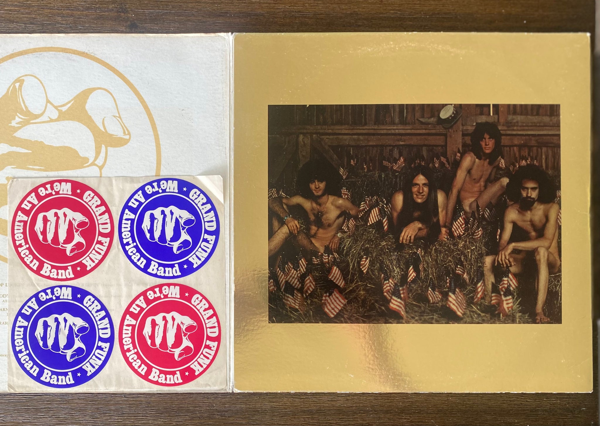 GRAND FUNK ゴールドレコード　1973年発売物 GRAND FUNK ゴールドレコード 1973年発売物 GRAND FUNK ゴールド