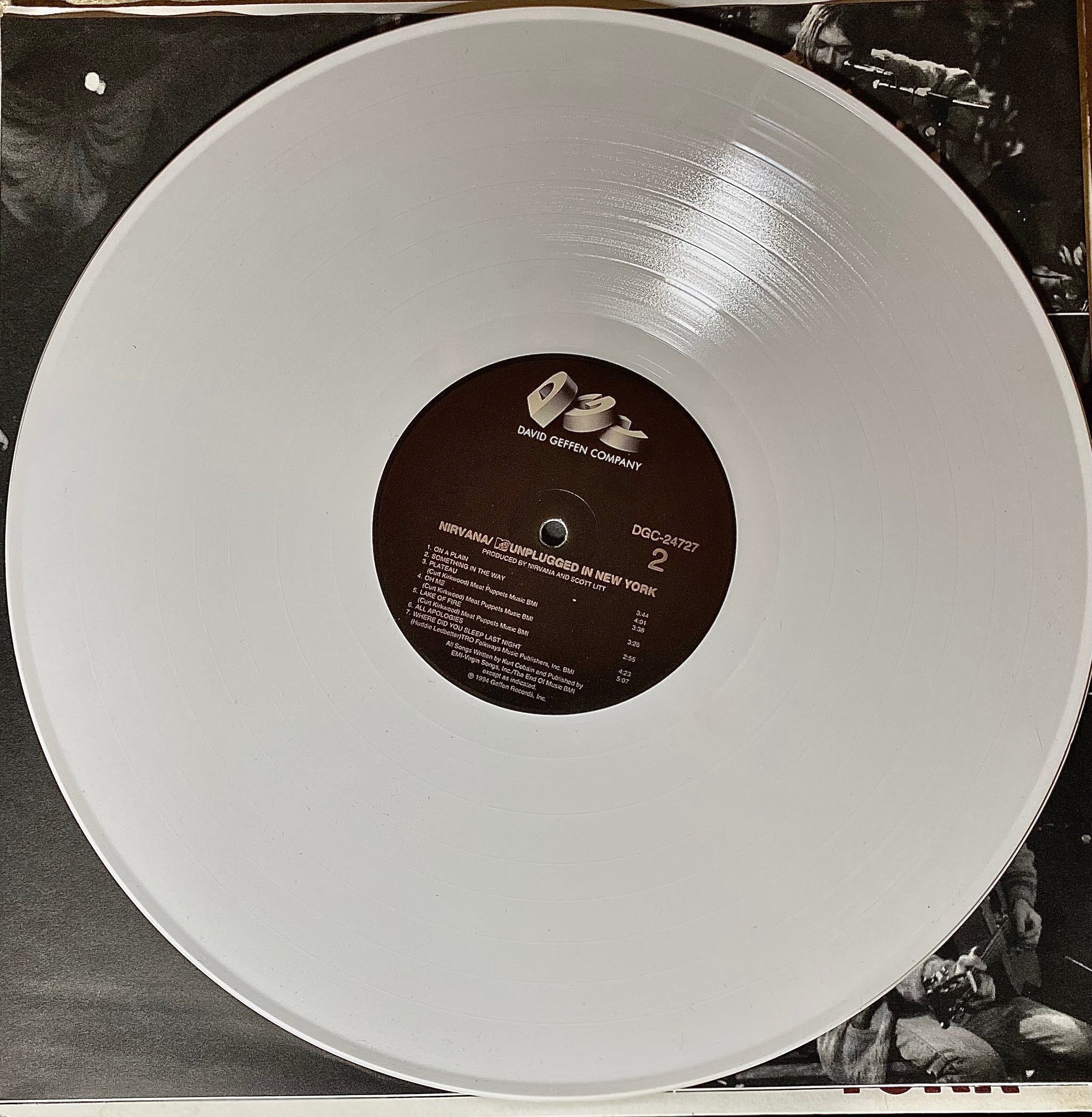 NIRVANA UNPLUGGED IN NEW YORK レコード白盤 Nirvana - MTV Unplugged NIRVANA UNPLUGGED IN NEW YORK レコード白盤 Nirvana - MTV Unplugged