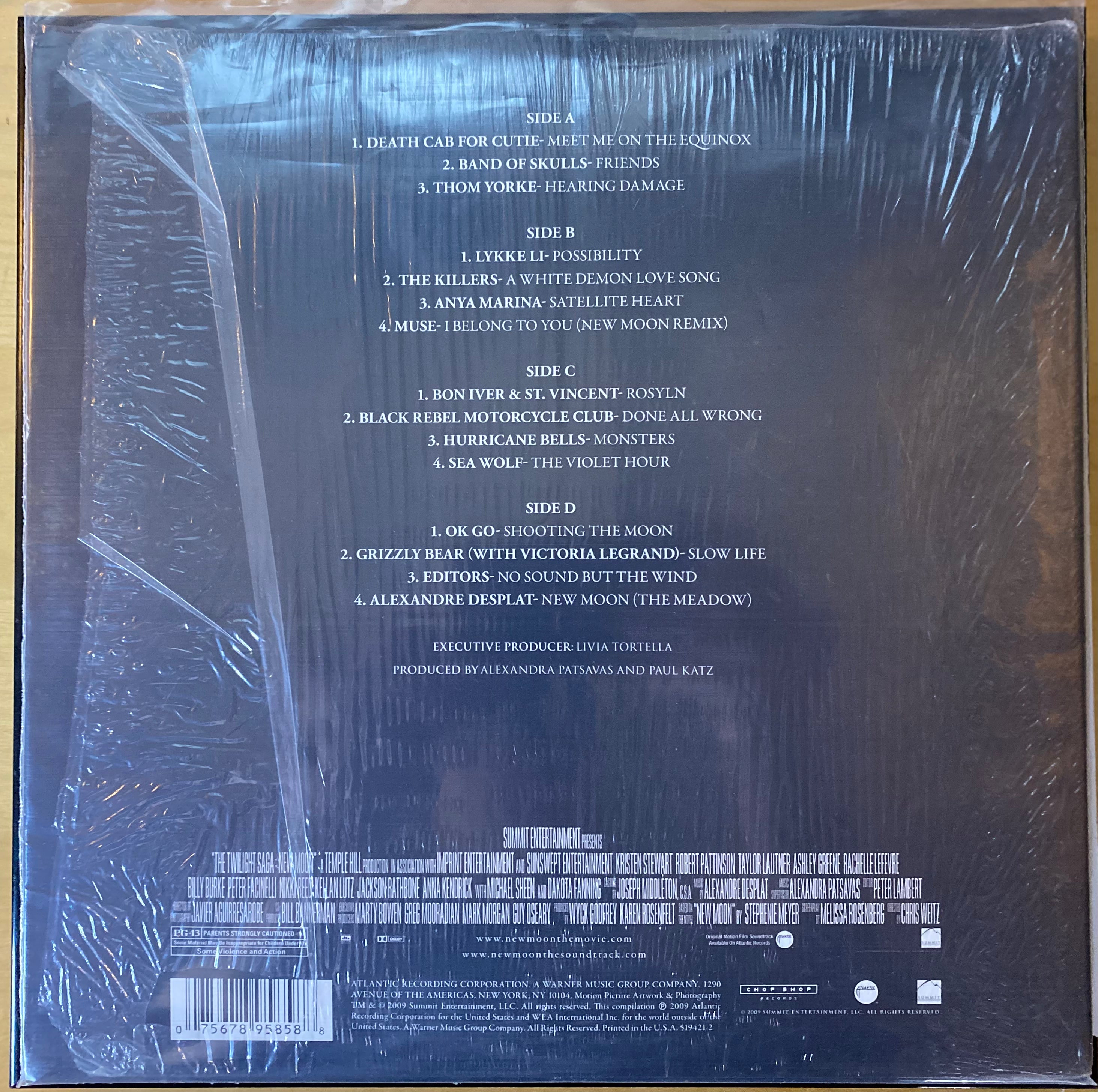 Twilight Saga (Limited Edition) “New Moon” original motion picture  soundtrack LP vinyl