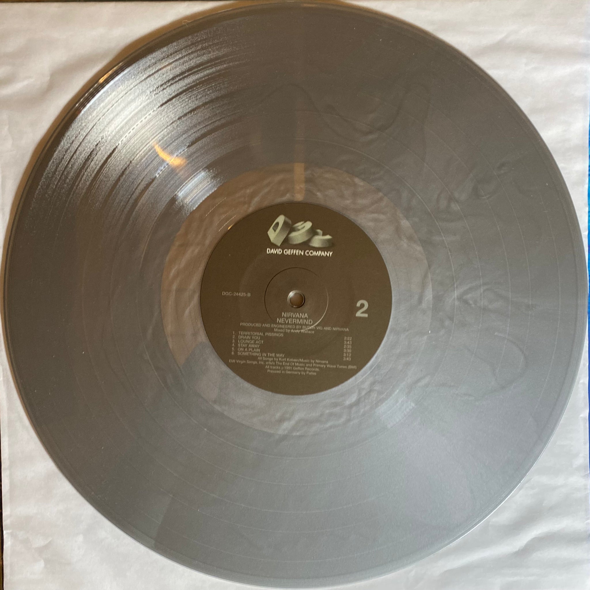 NIRVANA Nevermind 限定シルバー盤 LP 新品 LP Nirvana Nevermind (Limited Exclusive Silver Vinyl
