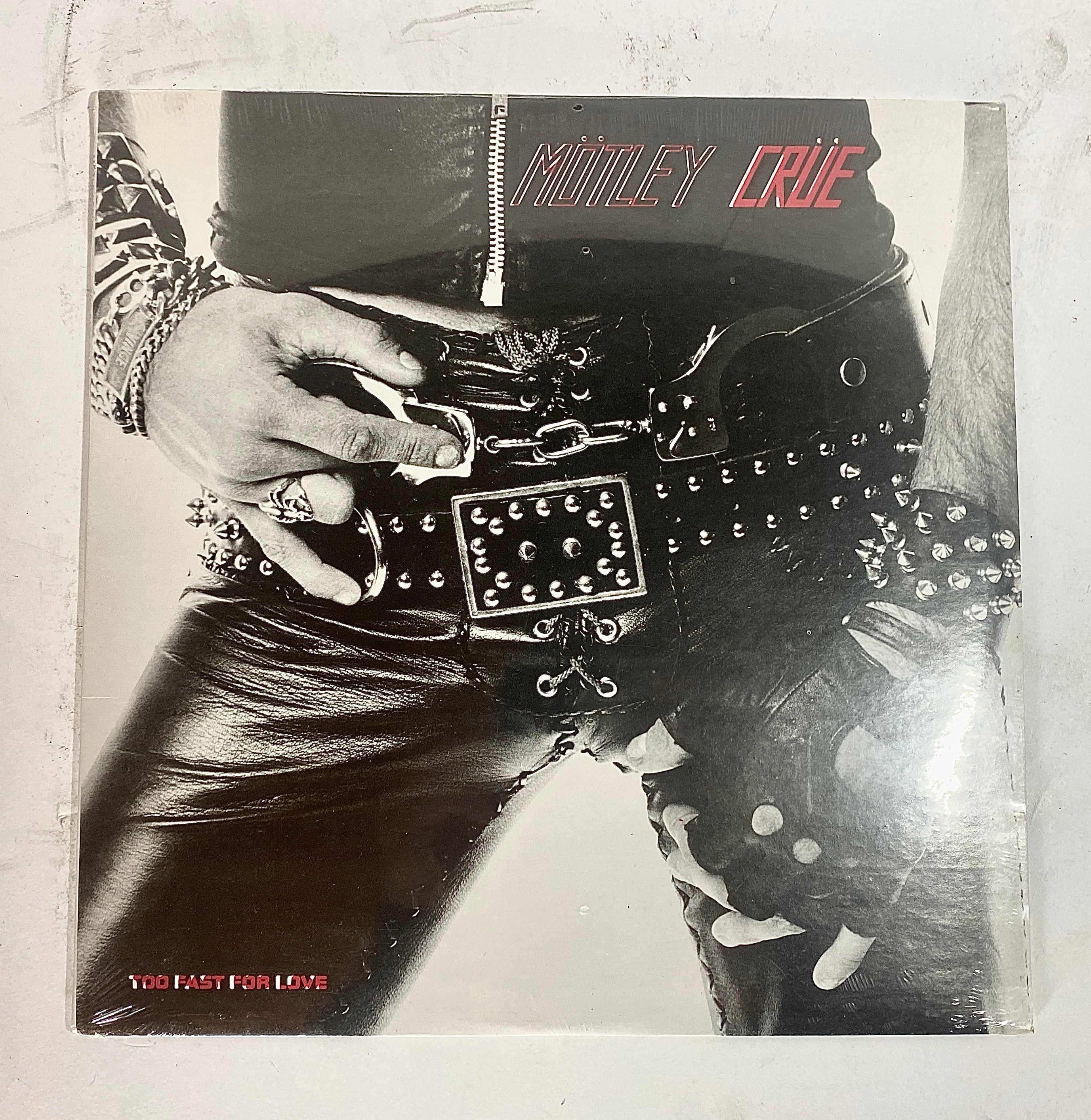 Motley Crue - Too Fast For Love Leathur Records Value