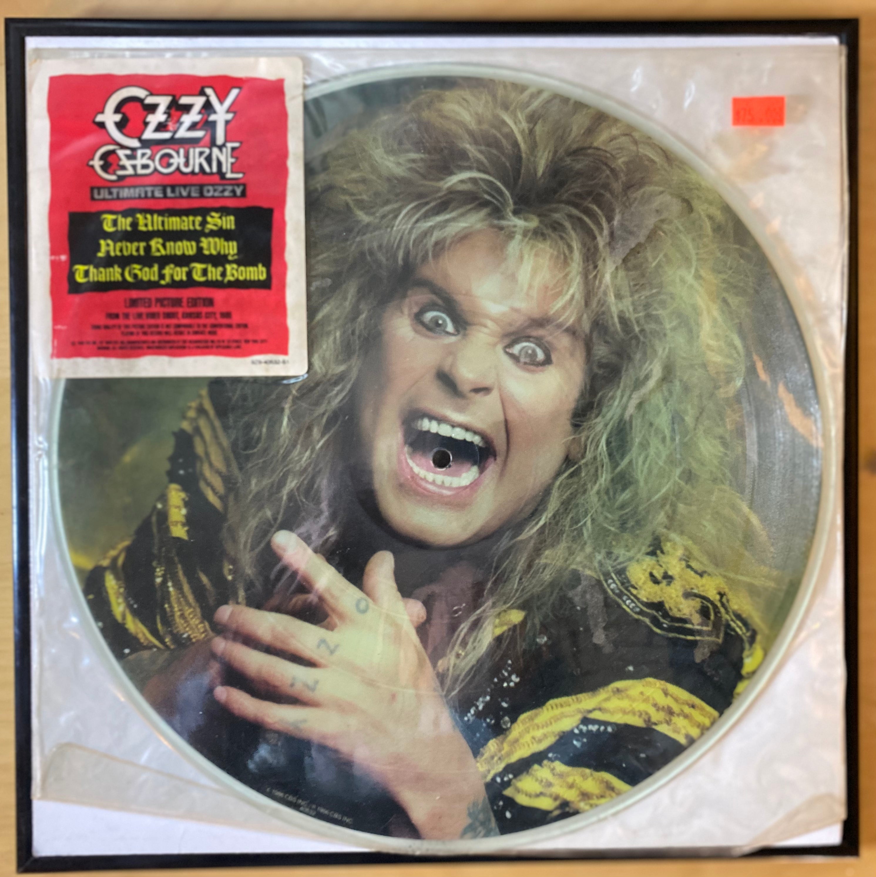 Ozzy Osbourne Ultimate Live Ozzy LPレコード Ozzy Osbourne Ultimate Live Ozzy LPレコード - メルカリ
