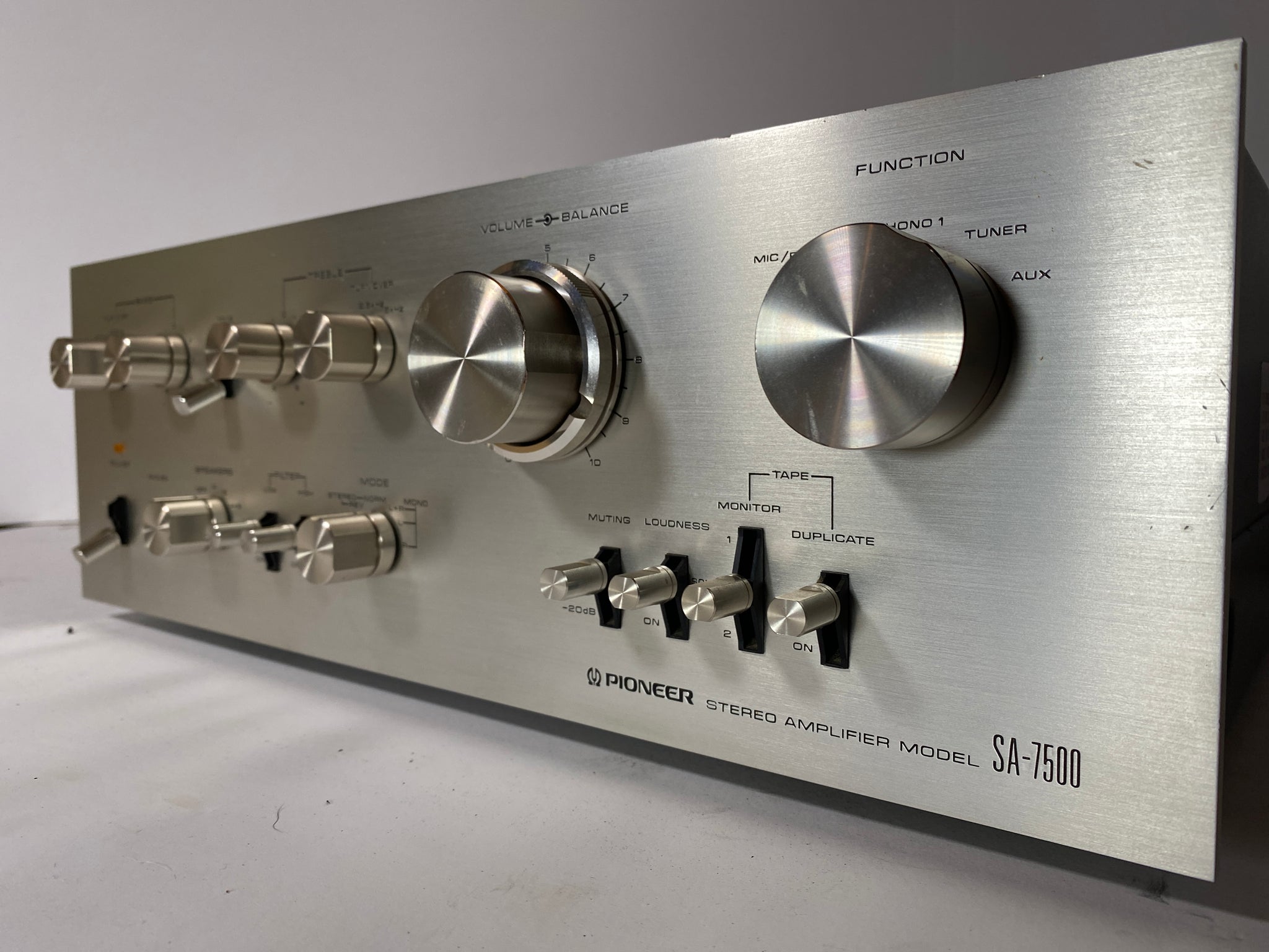 Pioneer SA-7500 Stereo Amplifier – Turntable Treasures