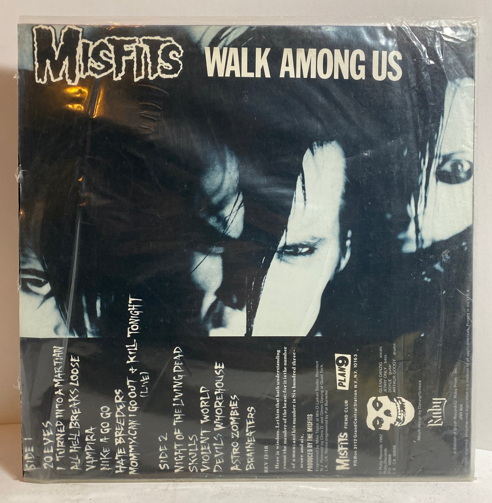 MISFITS – WALK AMONG US LP Misfits - Walk Among Us - LP Colored Vinyl - Ear Candy Music