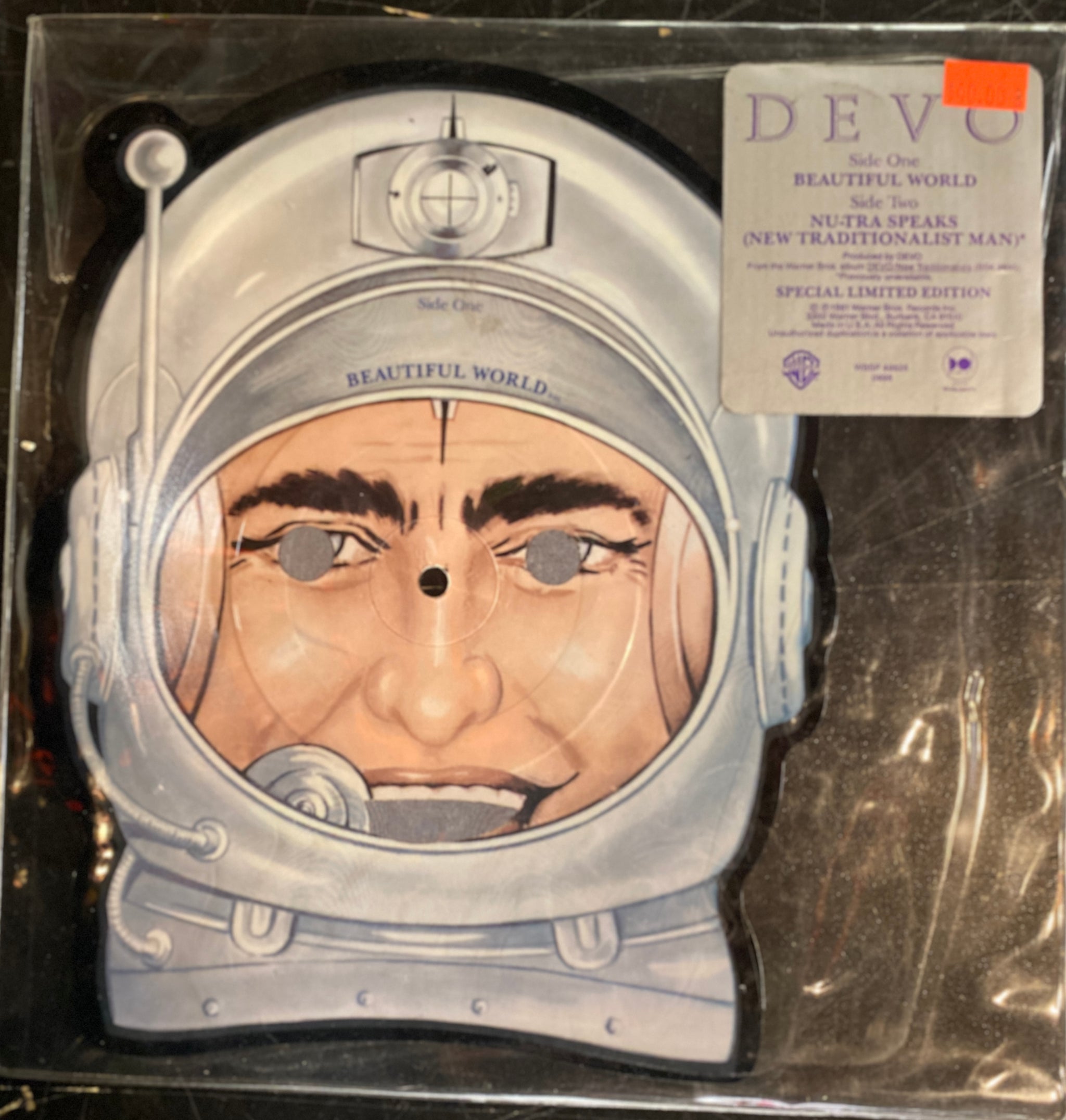 ディーボ DEVO Beautiful World ピクチャーレコード 未開封 【公式通販】