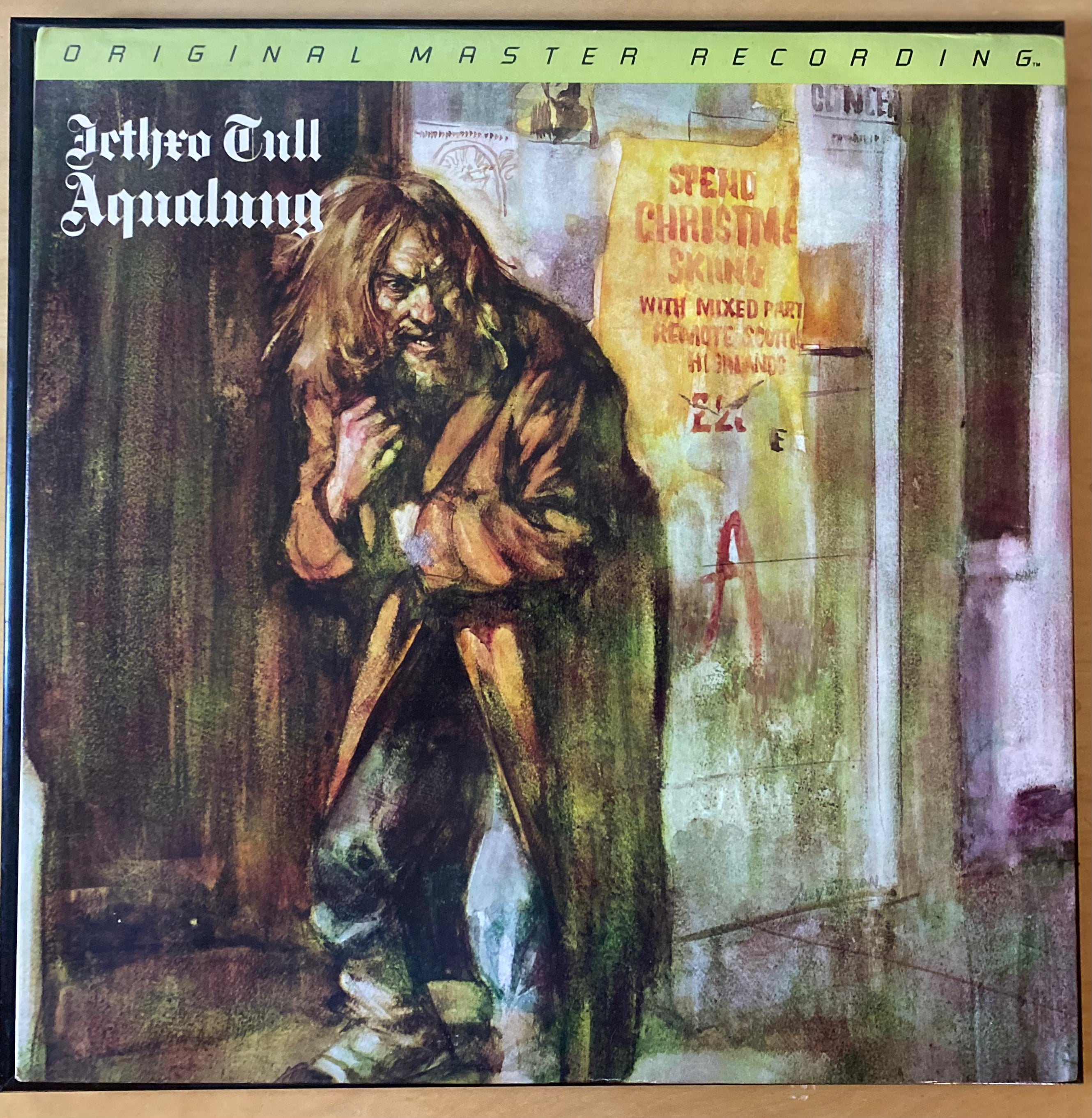 Jethro Tull “Aqualung” Original Master recording LP with Jethro Tull “Aqualung” Original Master recording LP with