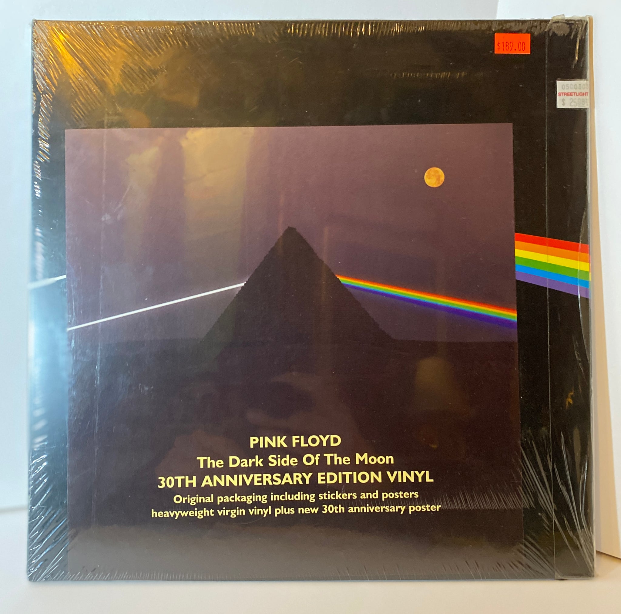 Pink Floyd “Dark Side of the Moon” sealed LP (import) – Turntable