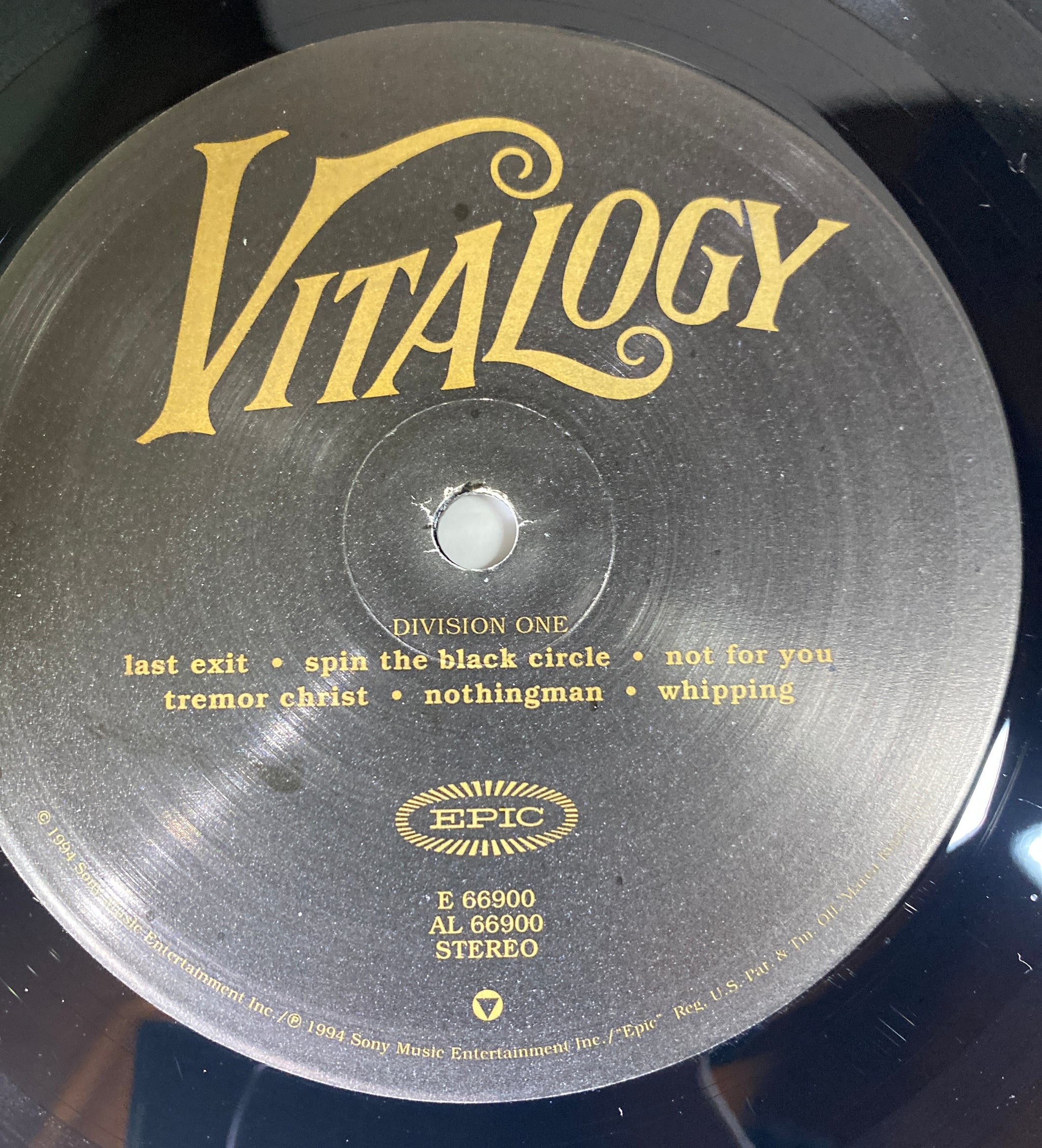 Complete Vitalogy 1994 Pearl Jam Album Vitalogy Vinyl 1st Pressing 
